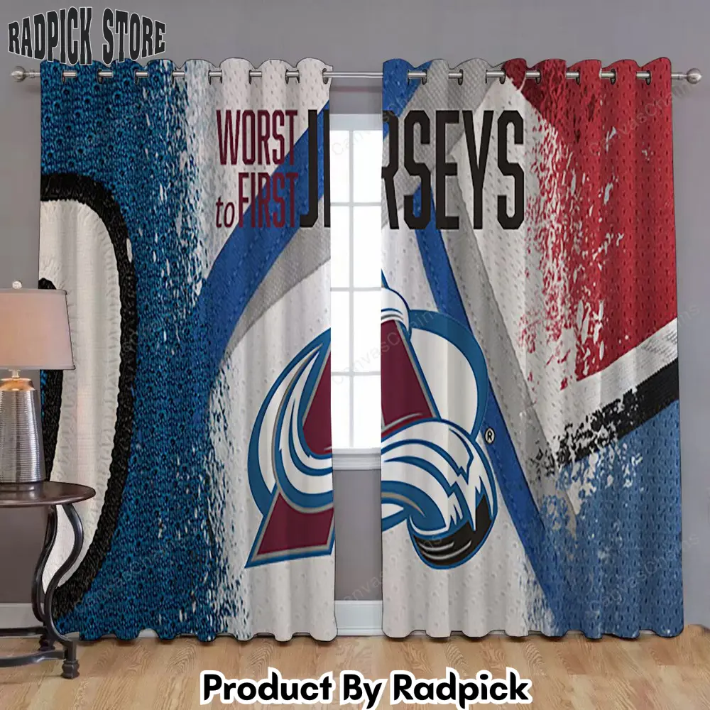 Radpick worst to first jersey window curtains curtains living room curtains for window rp8522
